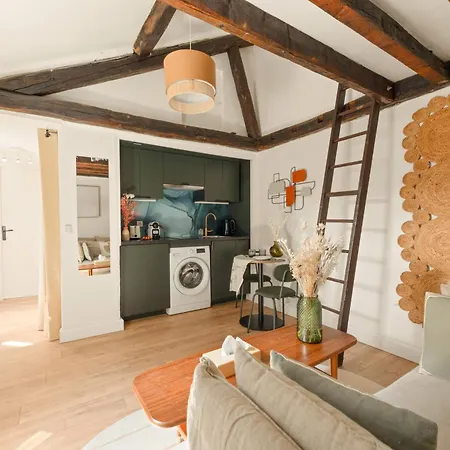 Cite Des Fleurs Paris17- Cozy Junior Onebedroom-4p Apartment *