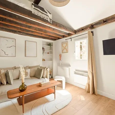 Cite Des Fleurs Paris17- Cozy Junior Onebedroom-4p Apartment