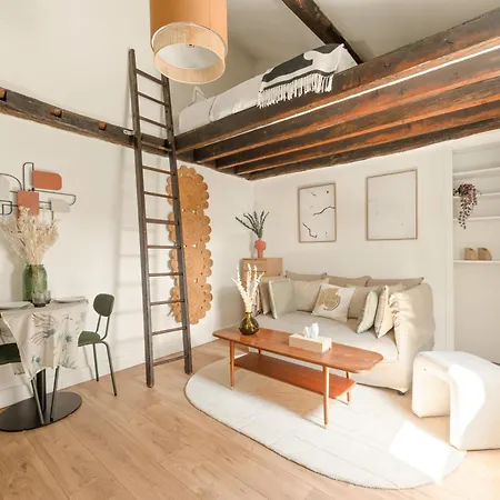 Cite Des Fleurs Paris17- Cozy Junior Onebedroom-4p Apartment *
